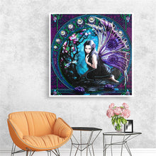 Load image into Gallery viewer, Crystal Rhinestone Diamond Painting Kit | Black Elf