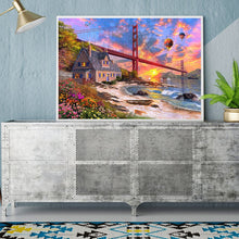 Load image into Gallery viewer, Full Diamond Painting kit | Jumbo Golden Gate Bridge, San Francisco