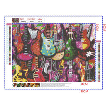 Load image into Gallery viewer, Full Diamond Painting kit | Guitars