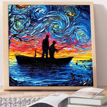 Load image into Gallery viewer, Full Diamond Painting kit | Fishing under the stars