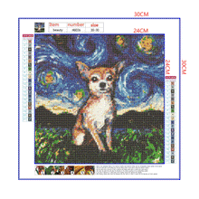 Load image into Gallery viewer, Full Diamond Painting kit | Cute chihuahua