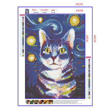 Load image into Gallery viewer, Full Diamond Painting kit | Animal cat