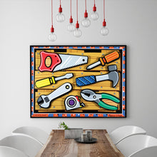 Load image into Gallery viewer, Full Diamond Painting kit | Cartoon tools