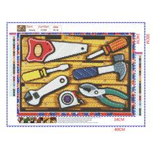 Load image into Gallery viewer, Full Diamond Painting kit | Cartoon tools