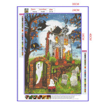 Load image into Gallery viewer, Full Diamond Painting kit | Haunted mansion