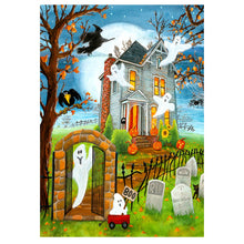 Load image into Gallery viewer, Full Diamond Painting kit | Haunted mansion