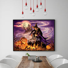 Load image into Gallery viewer, Full Diamond Painting kit | Witch making medicine