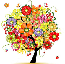 Load image into Gallery viewer, Full Diamond Painting kit | Flower tree