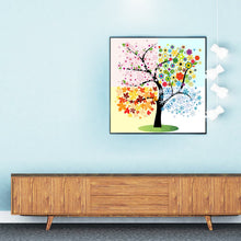 Load image into Gallery viewer, Full Diamond Painting kit | Four Seasons Tree
