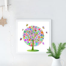Load image into Gallery viewer, Full Diamond Painting kit | Flower tree