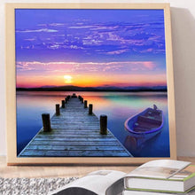 Load image into Gallery viewer, Full Diamond Painting kit | Plank road of the sea