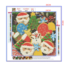 Load image into Gallery viewer, Full Diamond Painting kit | Christmas decorations