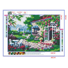 Load image into Gallery viewer, Full Diamond Painting kit | Beautiful house in the wild
