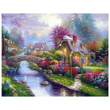 Load image into Gallery viewer, Full Diamond Painting kit | Warm houses in the wild
