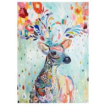 Load image into Gallery viewer, Full Diamond Painting kit | Watercolor deer