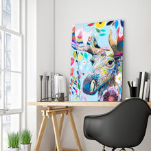 Load image into Gallery viewer, Full Diamond Painting kit | Watercolor deer