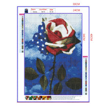 Load image into Gallery viewer, Full Diamond Painting kit | American flower