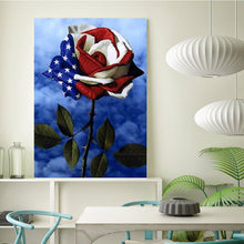 Load image into Gallery viewer, Full Diamond Painting kit | American flower