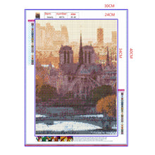 Load image into Gallery viewer, Full Diamond Painting kit | Cathédrale Notre Dame de Paris