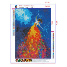 Load image into Gallery viewer, Full Diamond Painting kit | Phoenix Nirvana Rebirth Girl