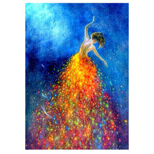 Load image into Gallery viewer, Full Diamond Painting kit | Phoenix Nirvana Rebirth Girl