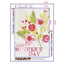 Load image into Gallery viewer, Full Diamond Painting kit | Happy Mothers' Day