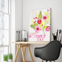 Load image into Gallery viewer, Full Diamond Painting kit | Happy Mothers' Day