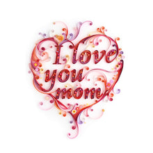 Load image into Gallery viewer, Full Diamond Painting kit | Happy Mothers' Day