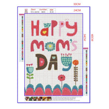Load image into Gallery viewer, Full Diamond Painting kit | Happy Mothers' Day