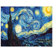 Load image into Gallery viewer, Full Diamond Painting kit | Van Gogh Starry Night
