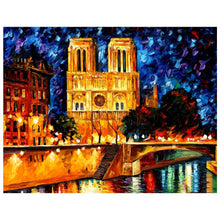 Load image into Gallery viewer, Full Diamond Painting kit | Nice view of Notre Dame Cathedral