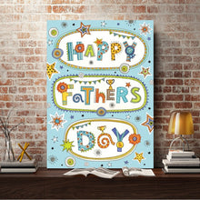 Load image into Gallery viewer, Full Diamond Painting kit | Happy father's day