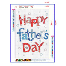 Load image into Gallery viewer, Full Diamond Painting kit | Happy father's day