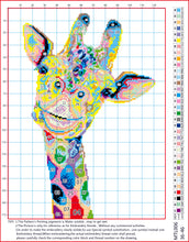 Load image into Gallery viewer, 11CT Cross Stitch | Giraffe (36x46cm)
