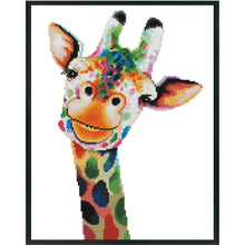 Load image into Gallery viewer, 11CT Cross Stitch | Giraffe (36x46cm)