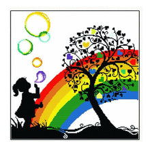 Load image into Gallery viewer, 11CT Cross Stitch | rainbow (36x36cm)