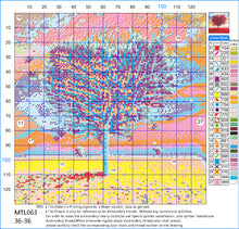Load image into Gallery viewer, 11CT Full Cross Stitch | Love tree (36x36cm)
