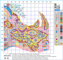 Load image into Gallery viewer, 11CT Full Cross Stitch | rhinoceros (36x36cm)