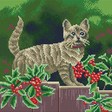 Load image into Gallery viewer, 11CT Full Cross Stitch | Cat (36x36cm)