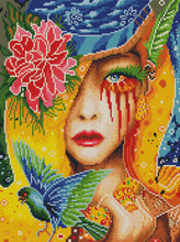 Load image into Gallery viewer, 11CT Full Cross Stitch | Character portrait illustration (36x46cm)