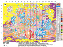 Load image into Gallery viewer, 11CT Full Cross Stitch | flower (36x46cm)