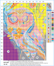 Load image into Gallery viewer, 11CT Full Cross Stitch | Animal owl (36x46cm)