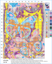 Load image into Gallery viewer, 11CT Full Cross Stitch | butterfly (36x46cm)