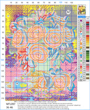 Load image into Gallery viewer, 11CT Full Cross Stitch | Flower arrangement (36x46cm)