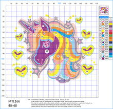 Load image into Gallery viewer, 11CT Full Cross Stitch | unicorn (48x48cm)