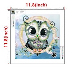 Load image into Gallery viewer, Crystal Rhinestone Diamond Painting Kit | Cartoon Owl