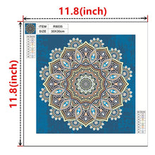 Load image into Gallery viewer, Crystal Rhinestone Diamond Painting Kit | Mandala