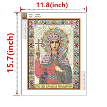 Load image into Gallery viewer, Crystal Rhinestone Diamond Painting Kit | Religious Leaders