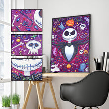 Load image into Gallery viewer, Crystal Rhinestone Diamond Painting Kit | Mr. Halloween Skull