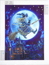 Load image into Gallery viewer, Crystal Rhinestone Diamond Painting Kit | Halloween Magic Wizard